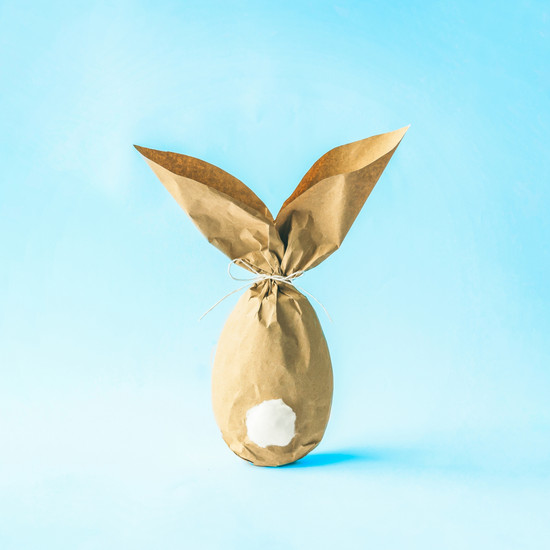 Frohe fEIERtage! Osterhase aus Papier