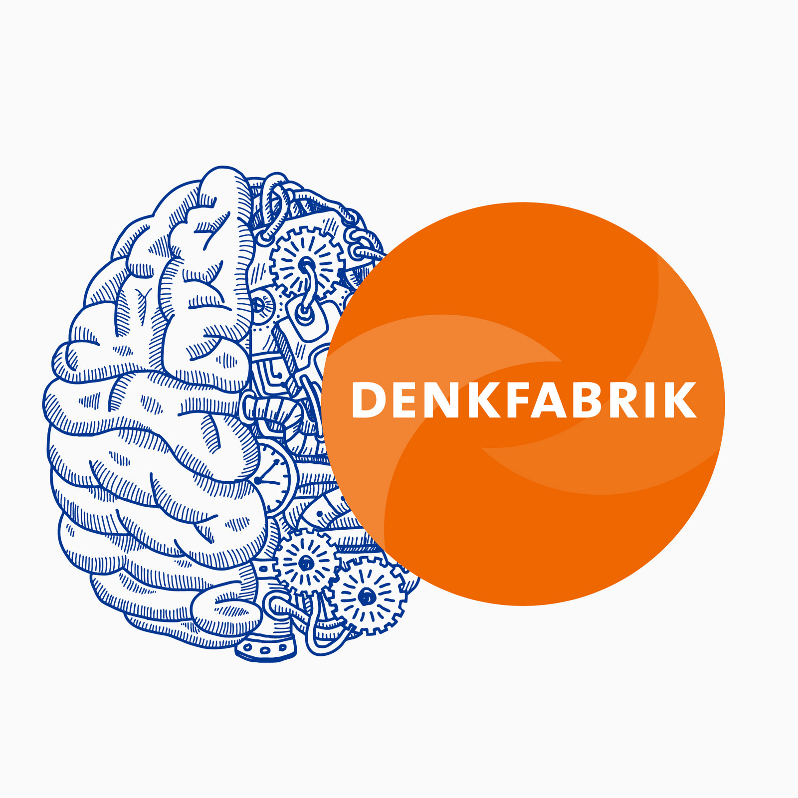 hochzwei_imland_teaser_10.jpg Illustriertes Gehirn mit einem orangenem Kreis mit weißer Schrift drin