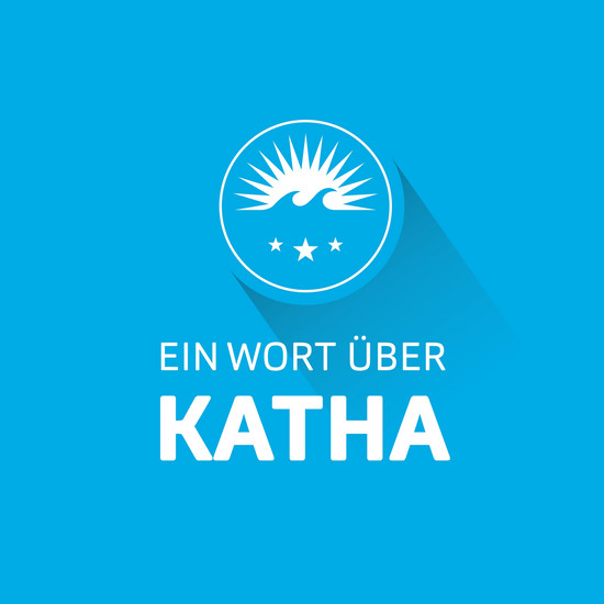 Blauer Hintergrund mit dem Hochzwei Logo