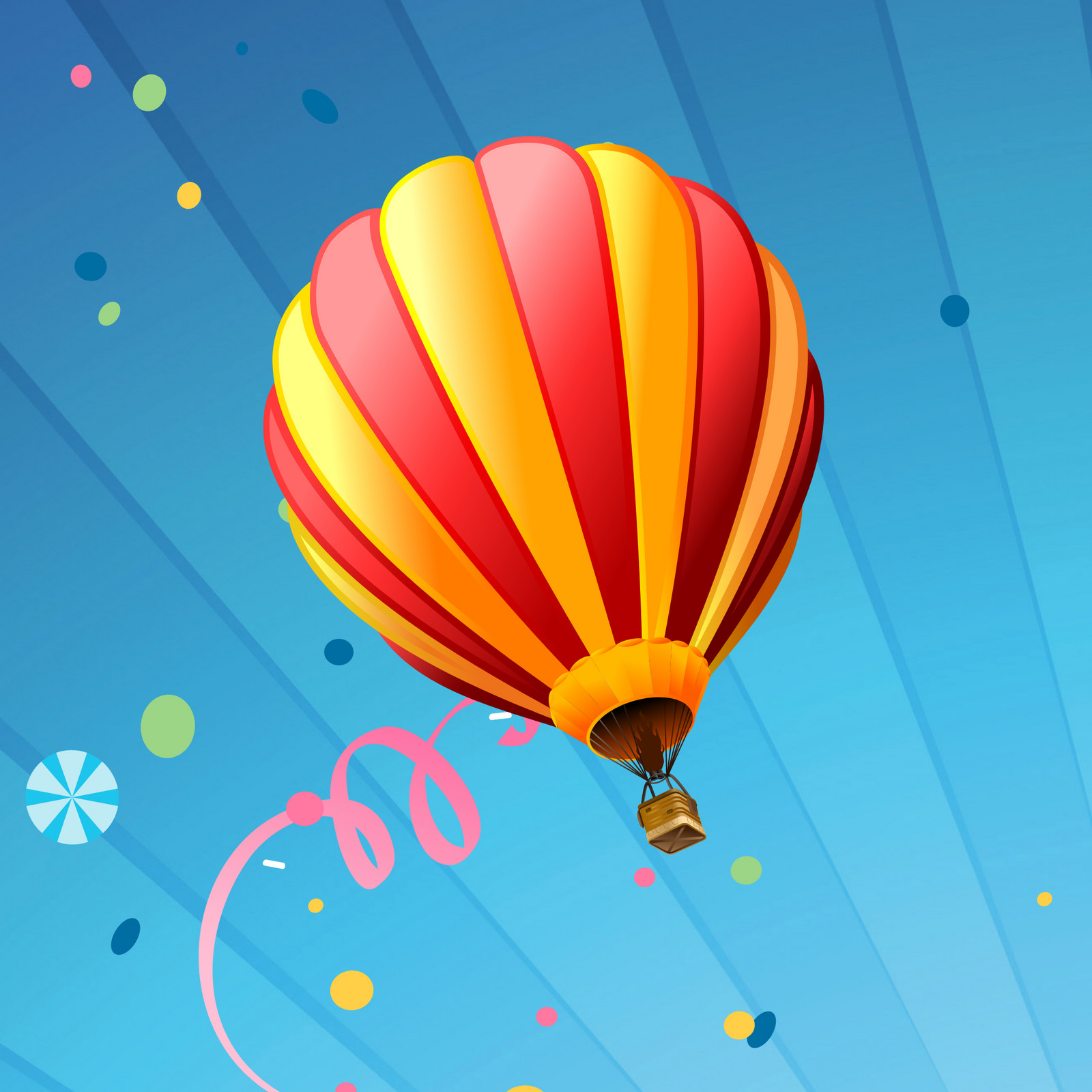 hochzwei_scan_teaser_03.jpg Illustrierter Heißluftballon mit Konfetti