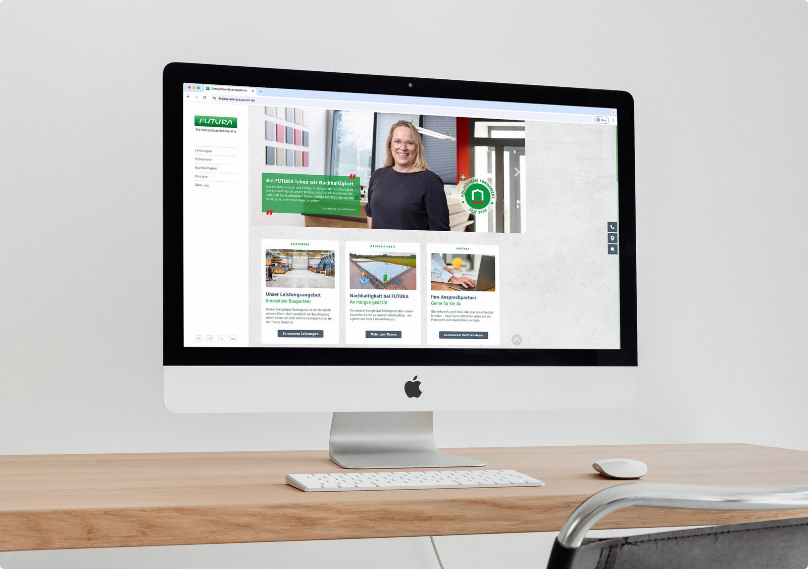 h2_futura_teaser_03.jpg Ein Bildschirm mit der Futura Webseite