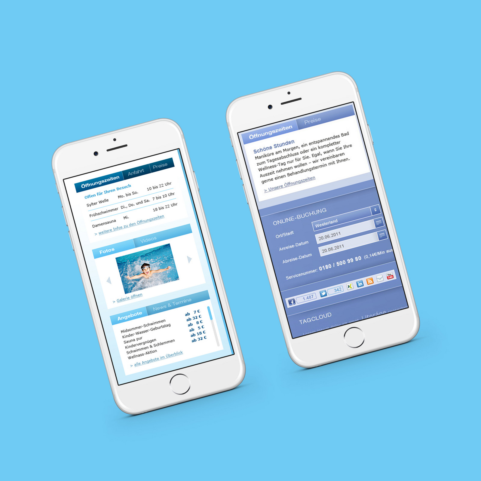 hochzwei_ists_teaser_03.jpg Zwei Handys haben die Homepage der Sylter Welle geöffnet