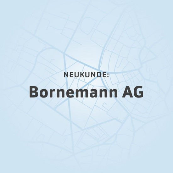 Richtungsweisend²: Bornemann AG Blaue Kachel von Neukunde Bornemann AG