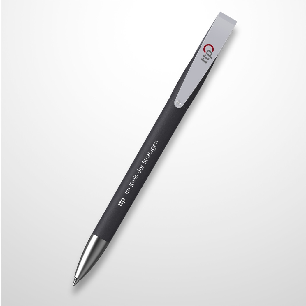hochzwei_wulf_teaser_04.jpg Ein Kugelschreiber mit dem Logo von der ttp AG