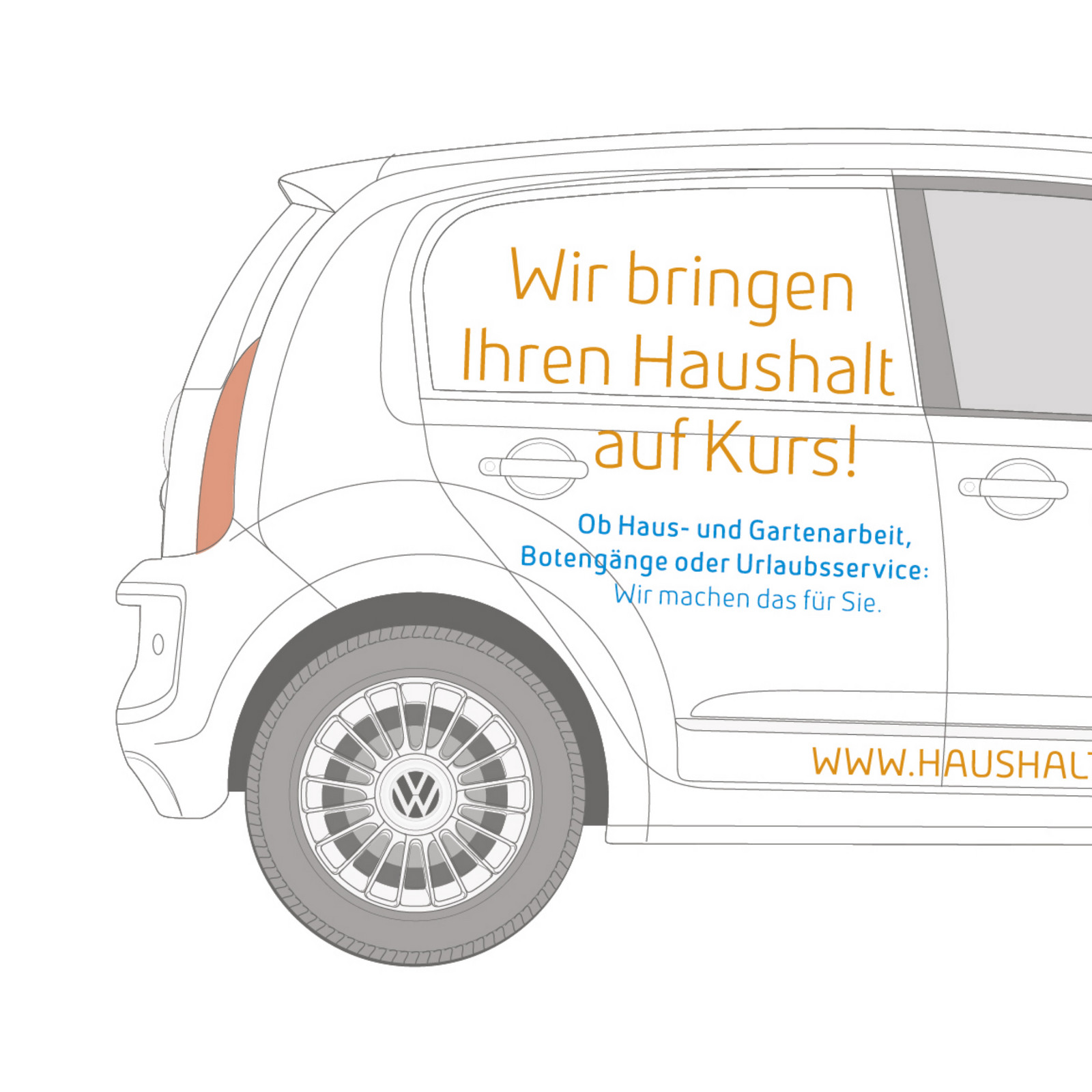 hochzwei_beyer_teaser_06.jpg Seitliche Ansicht eines Autos mit Aufdruck von Haushaltsmatrosen