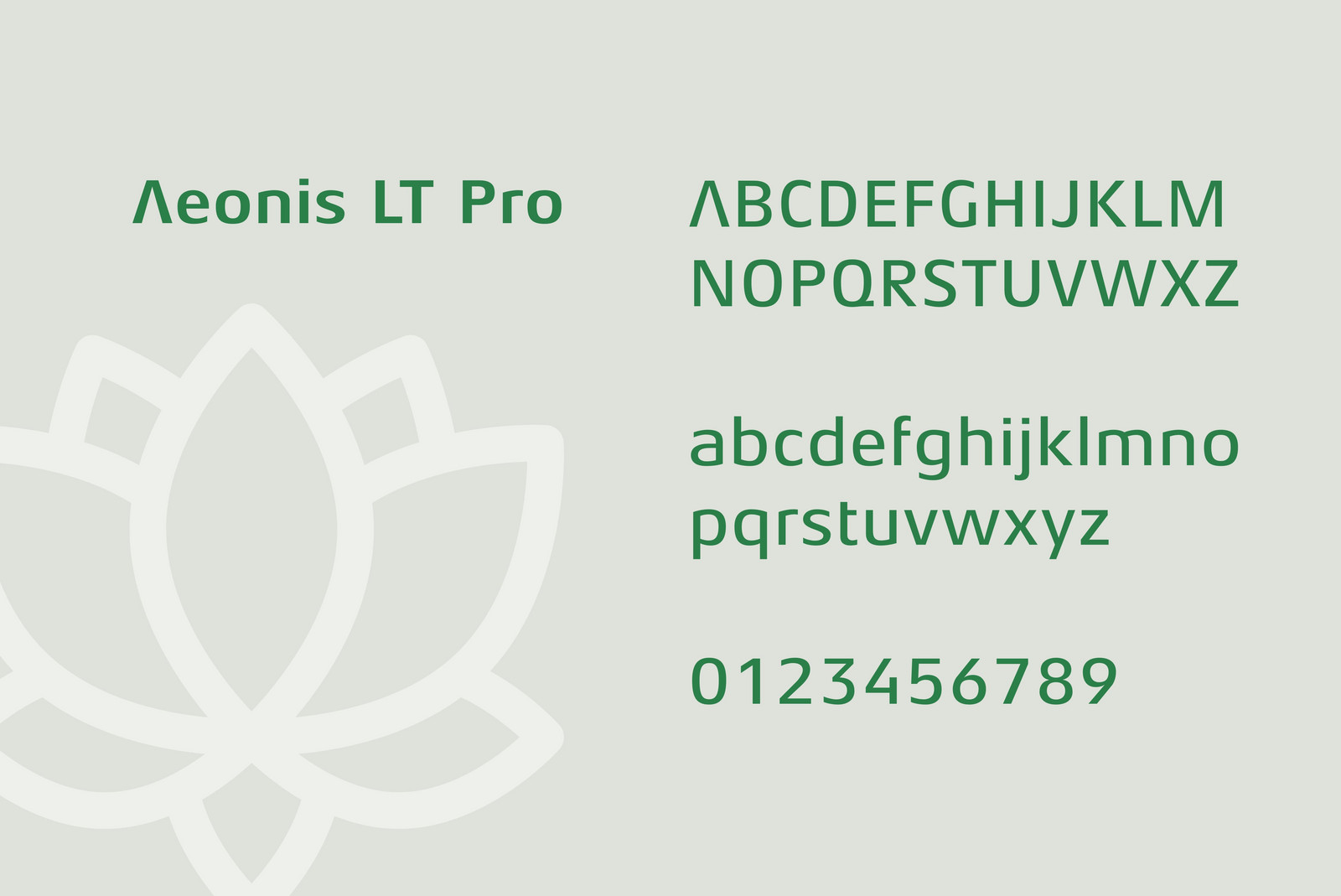 Grünes Alphabet der Stadtwerke