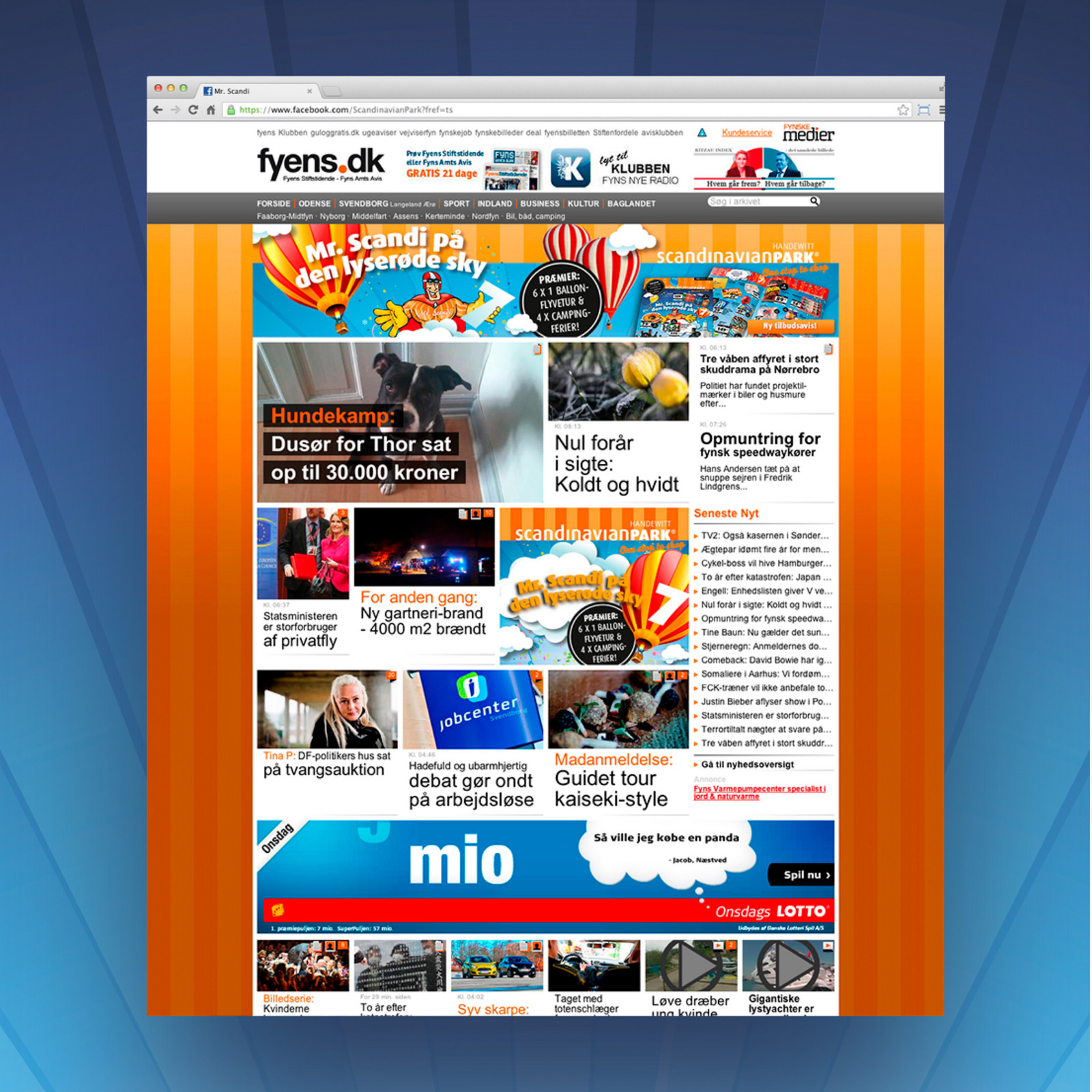 hochzwei_scan_teaser_09.jpg Werbeanzeige vom Scandipark auf einer dänischen Homepage