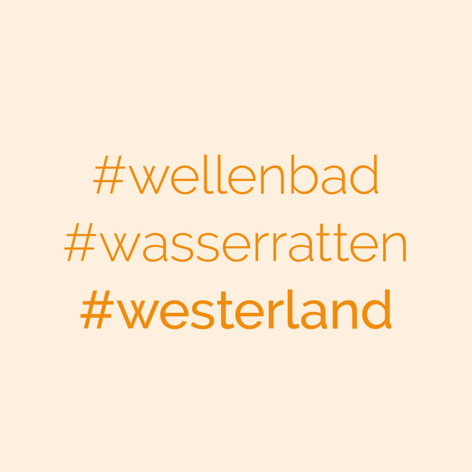 hochzwei_tsw_teaser_05.jpg Drei Hashtags auf einem pfirsichfarbenden Hintergrund