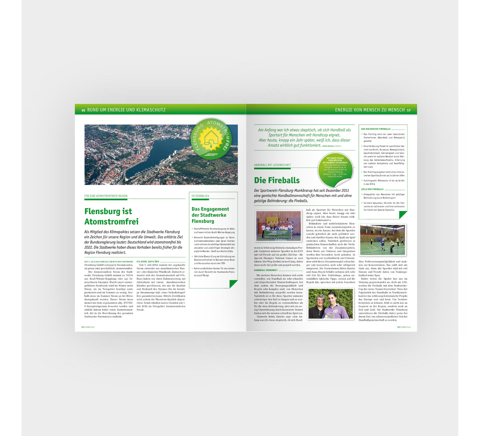 hochzwei_swfl_teaser_05.jpg Aufgeschlagenes Heft der Stadtwerke Flensburg