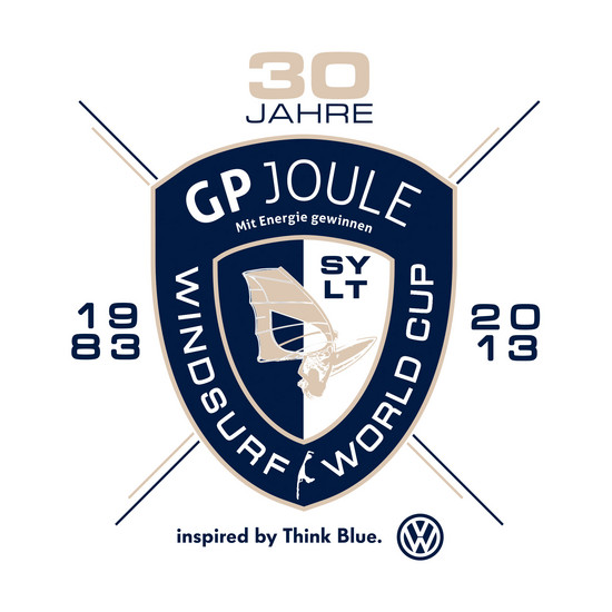Ab ans Meer! Logo vom GP Joule Windsurf Cup
