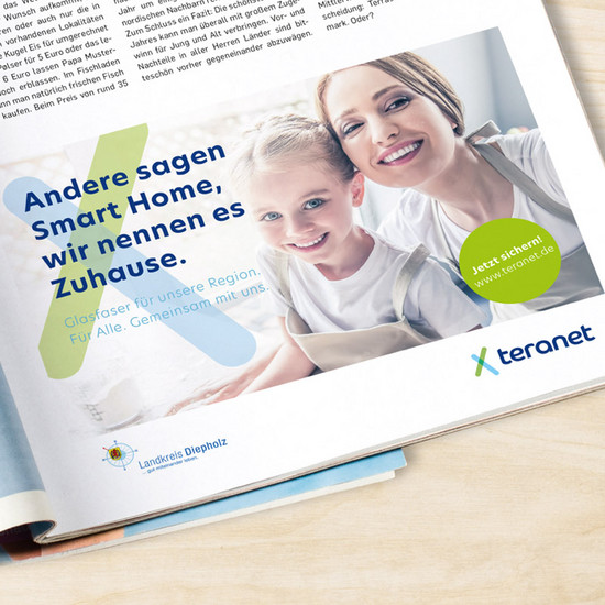 Die geben Vollgas Zeitschriftenartikel über Teranet