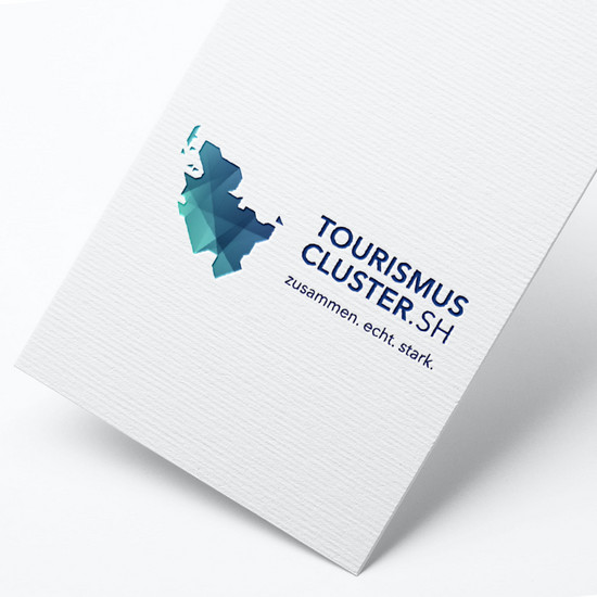 Facettenreich Weißes Blatt Papier mit dem Logo wtsh