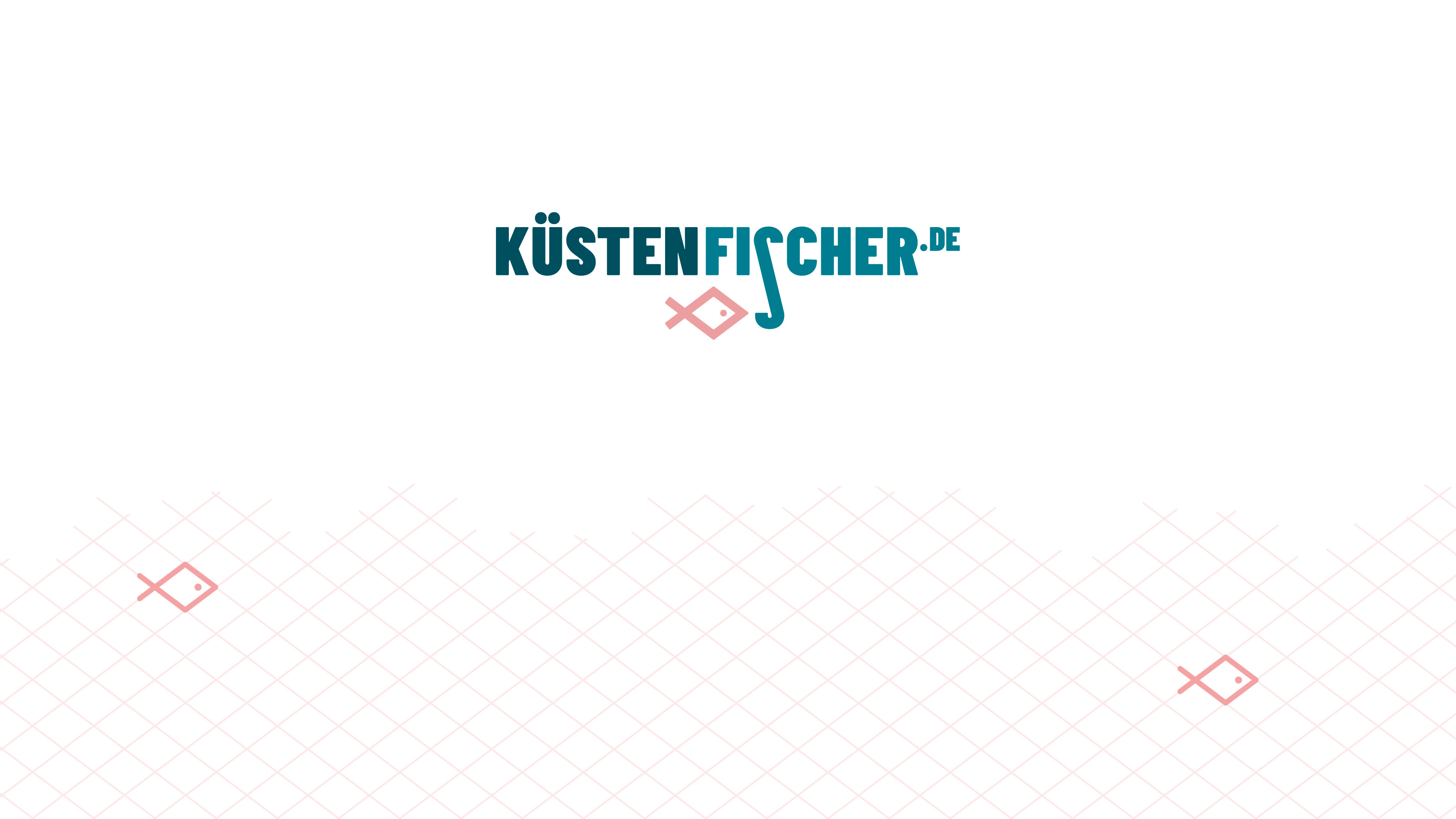 Ein Raster mit zwei pinken Fischen