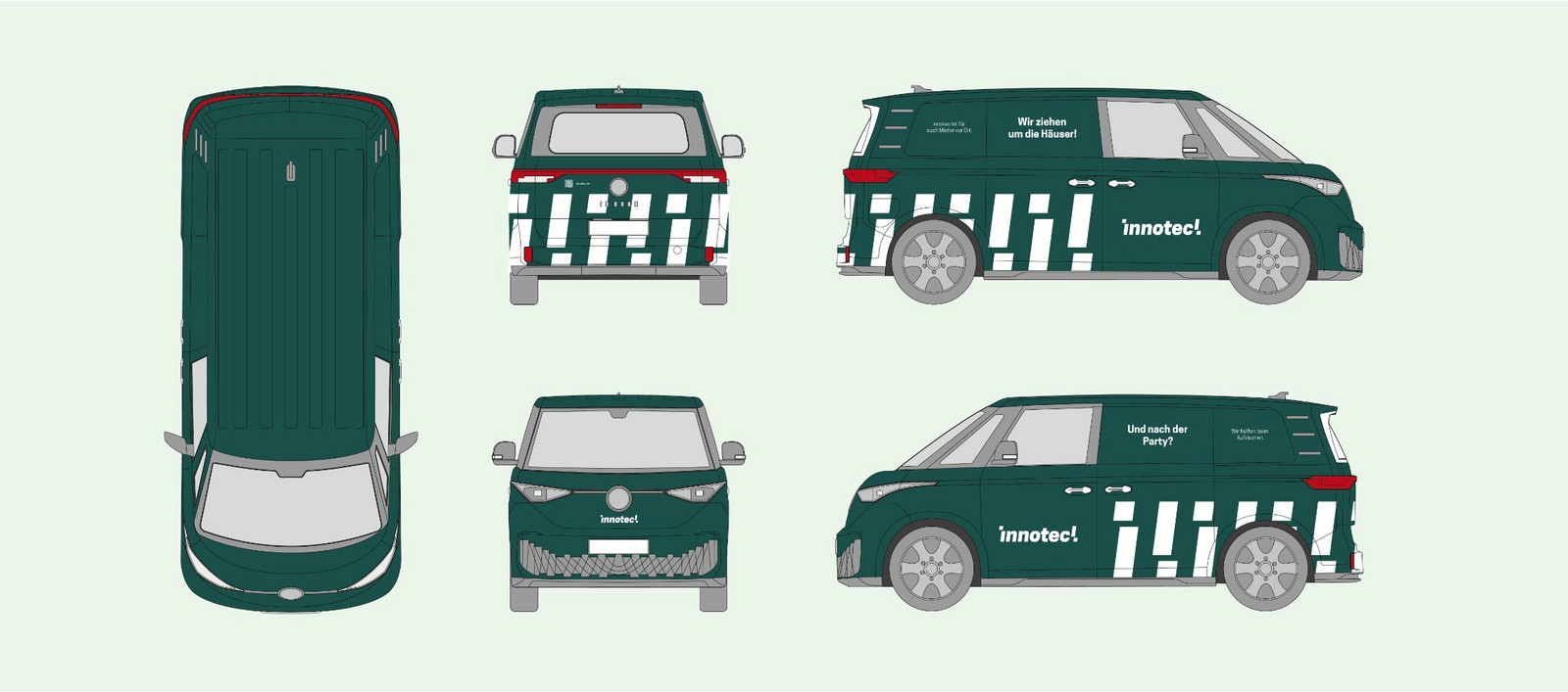 Fahrzeuge mit dem neuen innotec Design