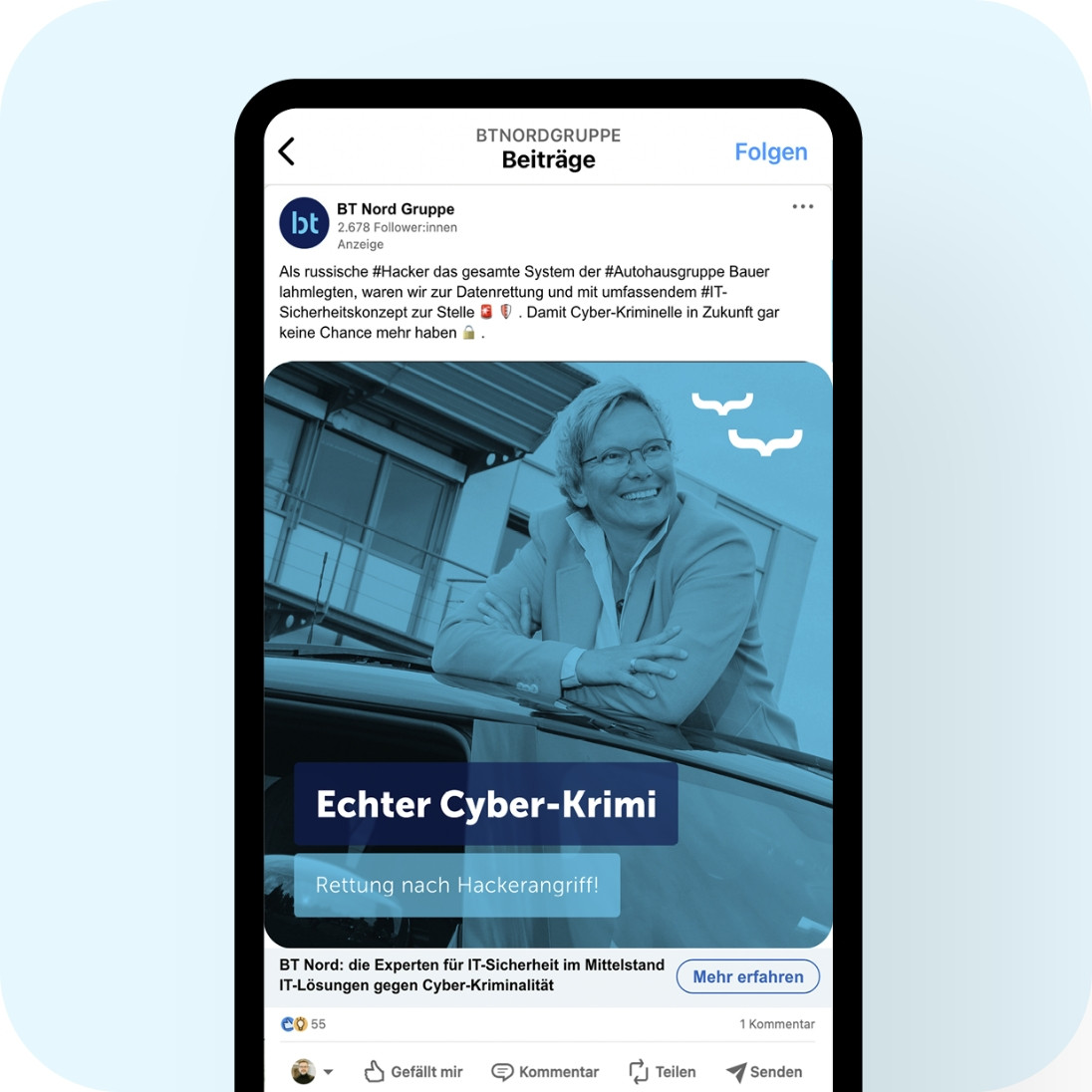 hochzwei_BT-Nord_teaser_07.jpg Neue Social Media-Beiträge der bt nord-Gruppe.