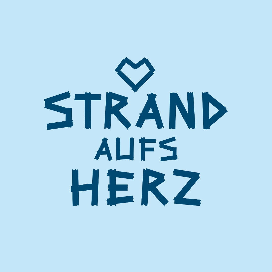 Strand aufs Herz