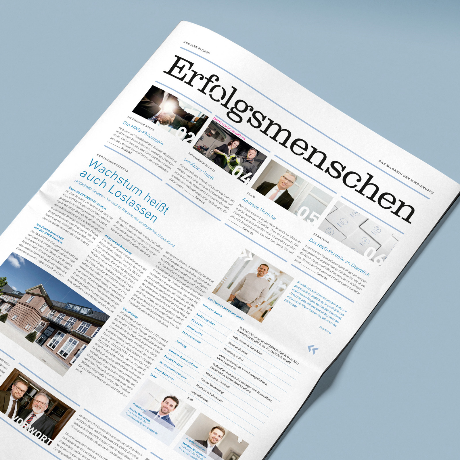 hochzwei_hwbu_teaser_10.jpg Die Zeitschrift Erfolgsmenschen mit einem Beitrag über Hochzwei