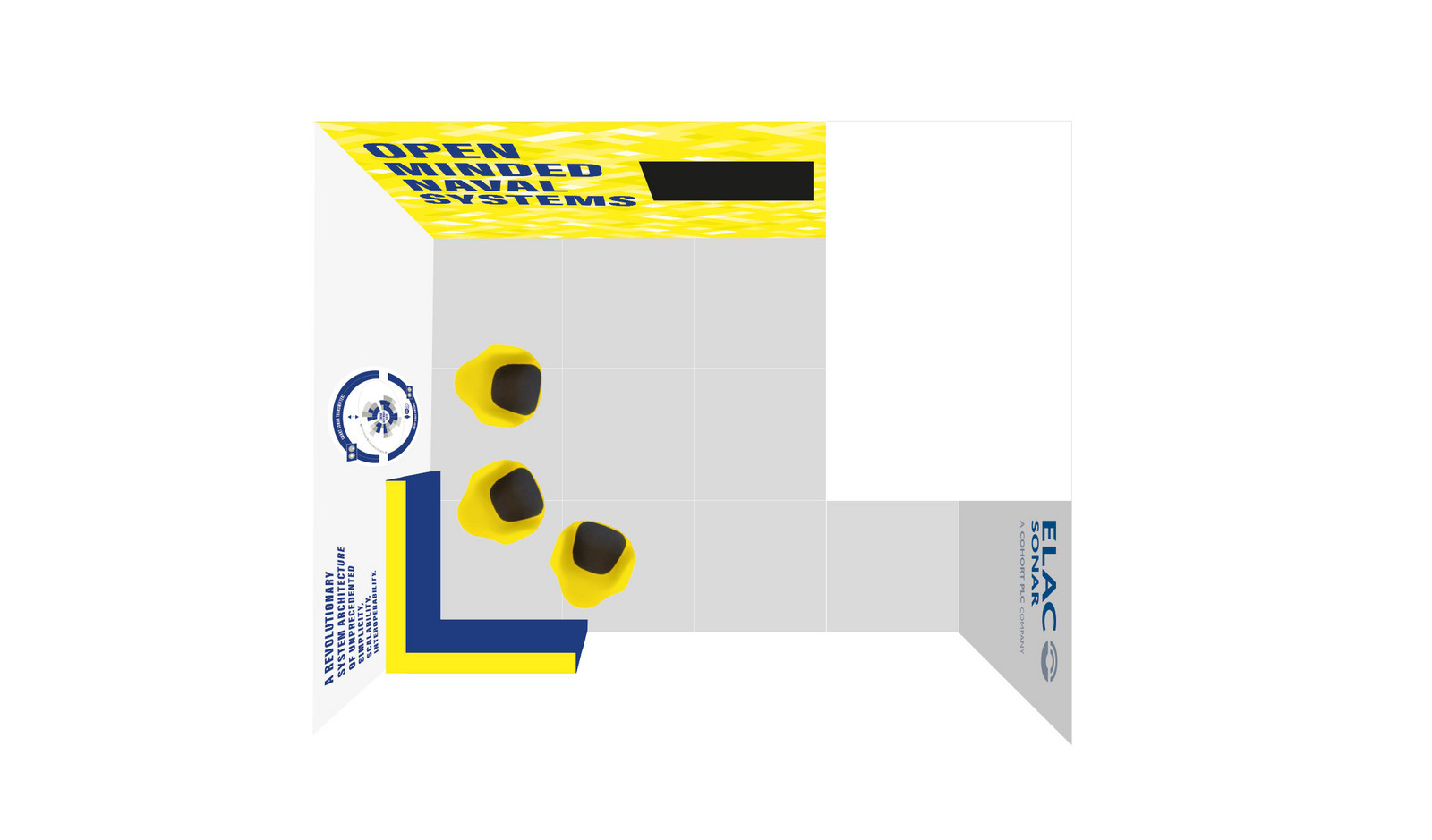 elac-messe-06.jpg Vogelperspektive eines Raumes