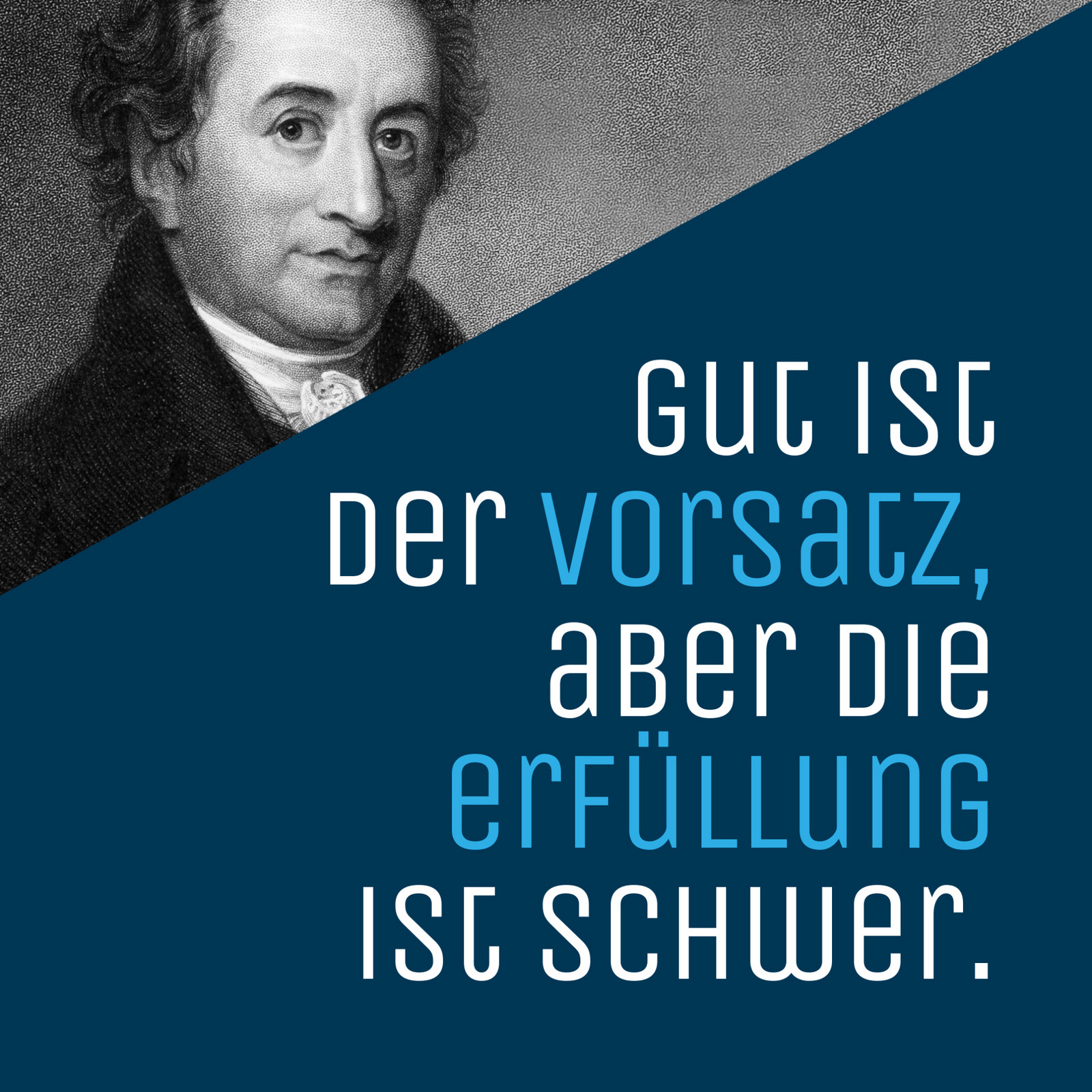 Zweigeteiltes Bild mit Text 