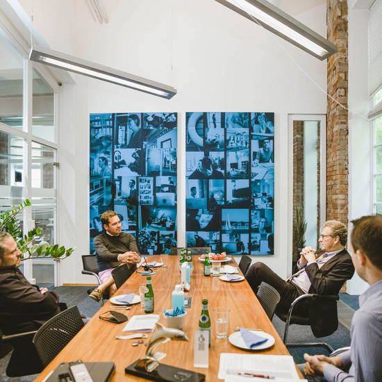 Besuch vom Minister Raum Bunkerblick bei Hochzwei
