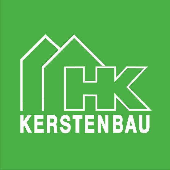 Gut gebaut Grünes Kerstenbau Logo