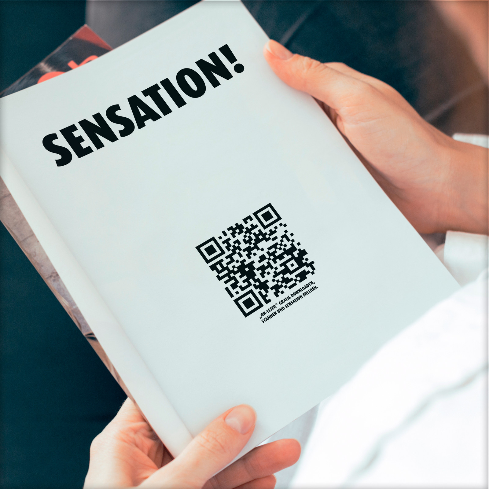 hochzwei_scanpark_teaser_02.jpg QR Code auf einem Blatt Papier