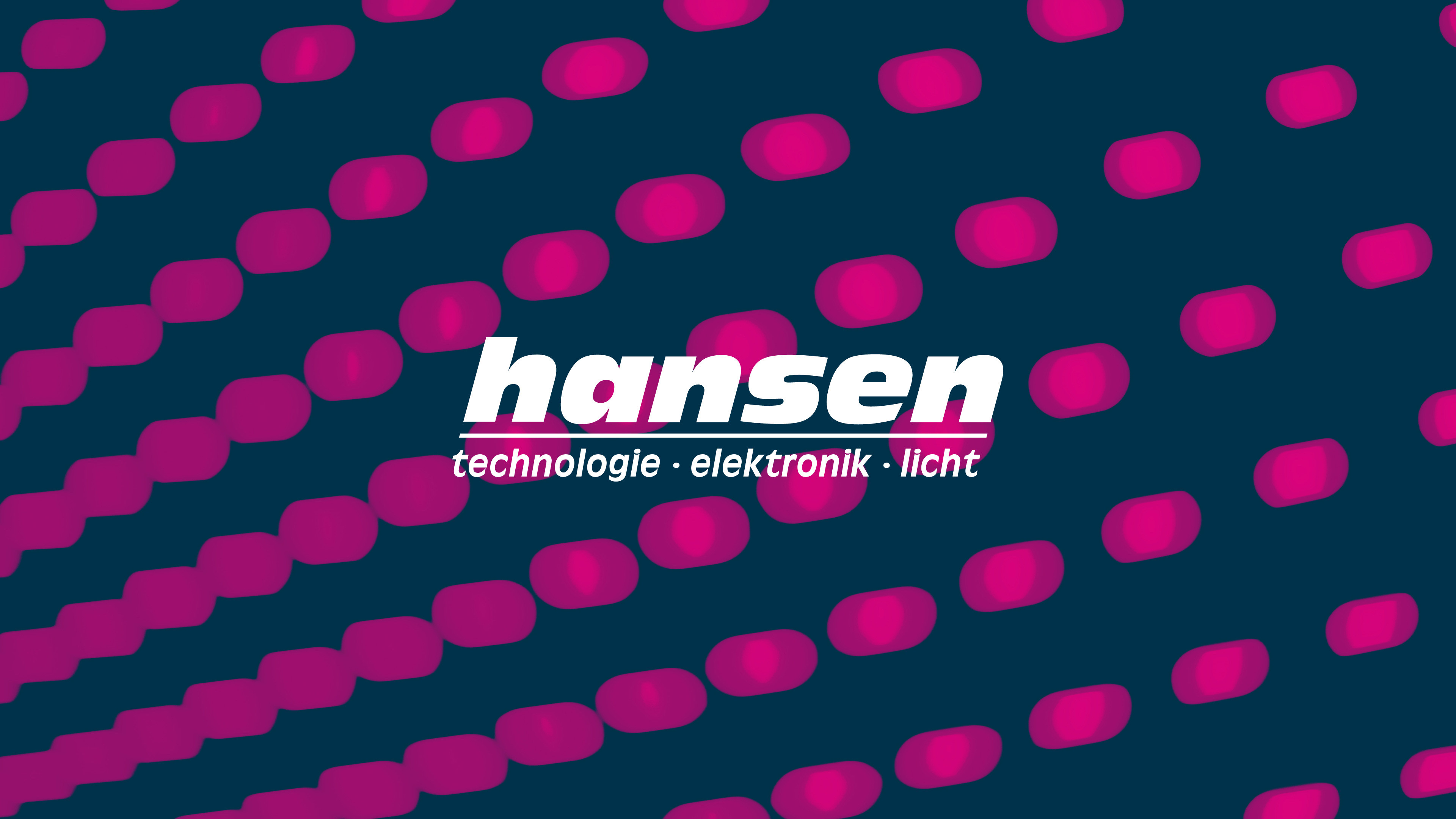 hochzwei_hane_slider_02.jpg Logo von Hansen Elektronik mit lila Punkten im Hintergrund