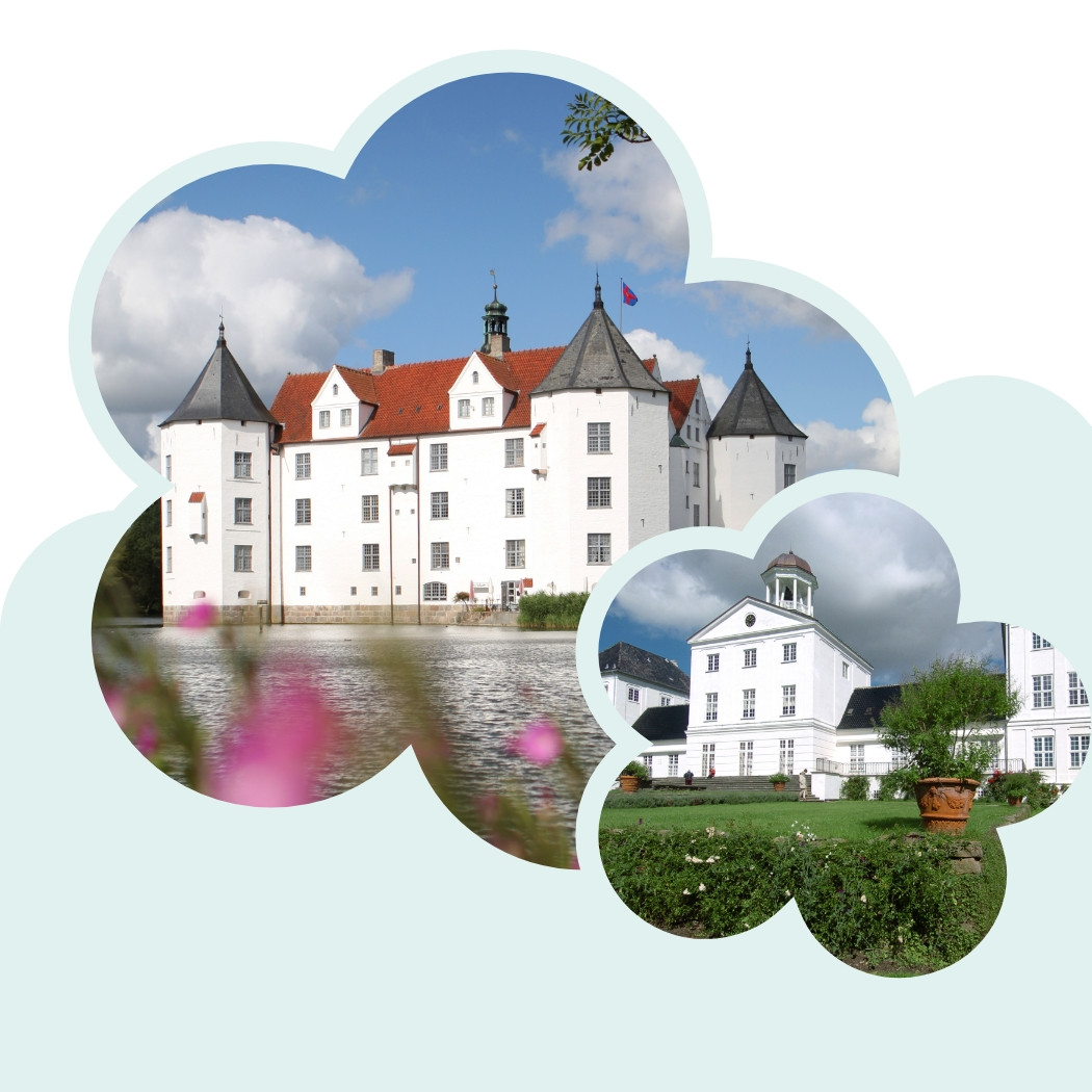 hochzwei_FLFJ_teaser_02.jpg Bildercollage von zwei weißen Schlössern