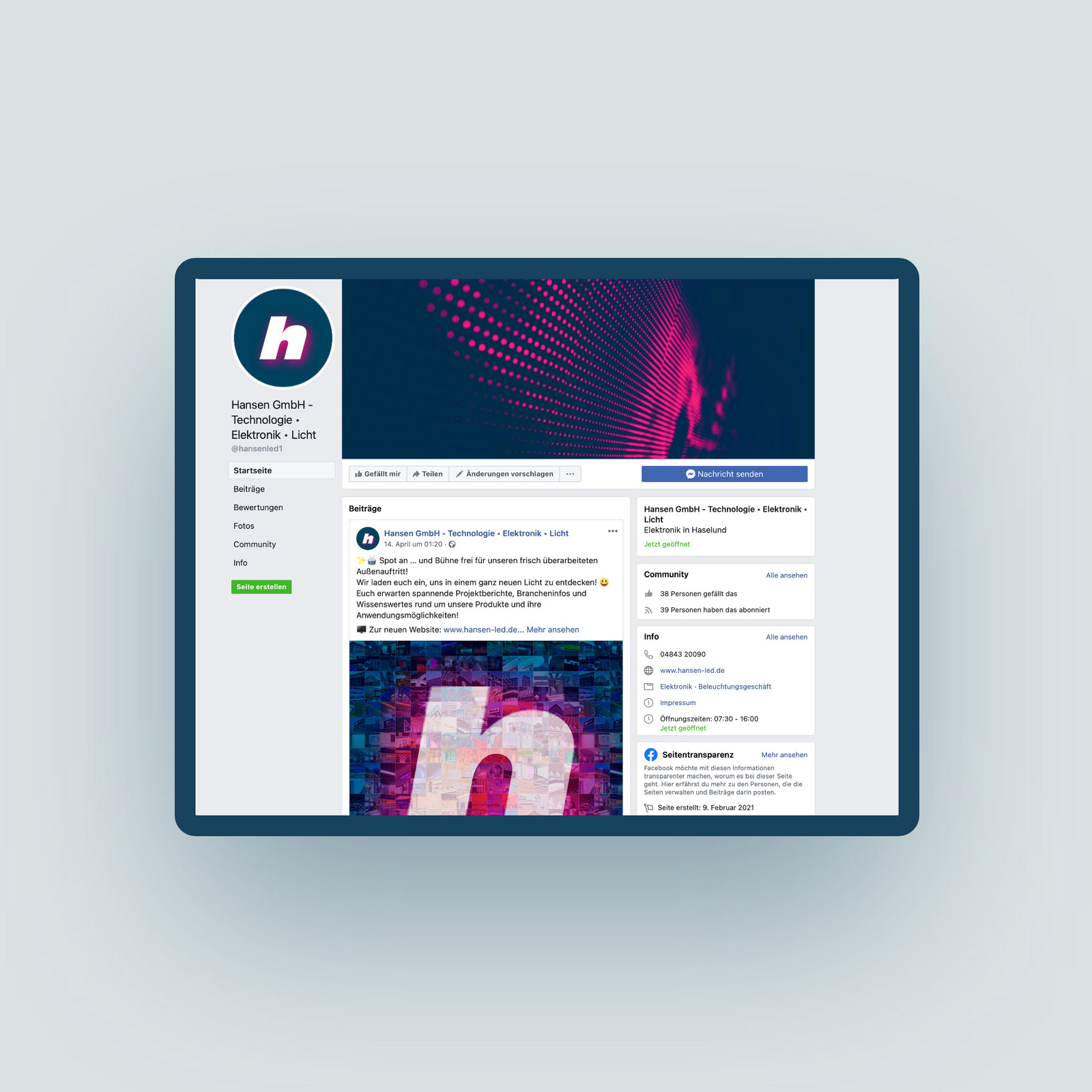 hochzwei_hane_teaser_07.jpg Facebook Account von Hansen Elektronik