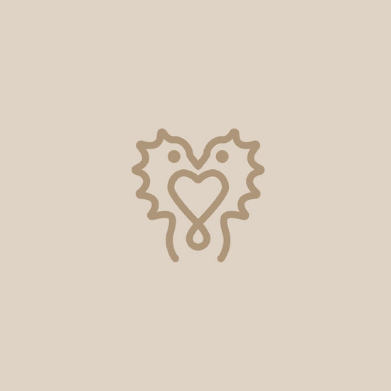 Bildgewaltig Zwei Seepferdchen küssen sich