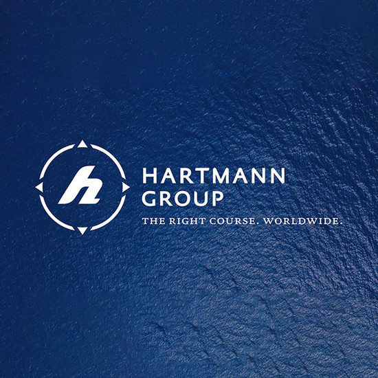 Zur Reede gestellt Logo der Hartmann Group