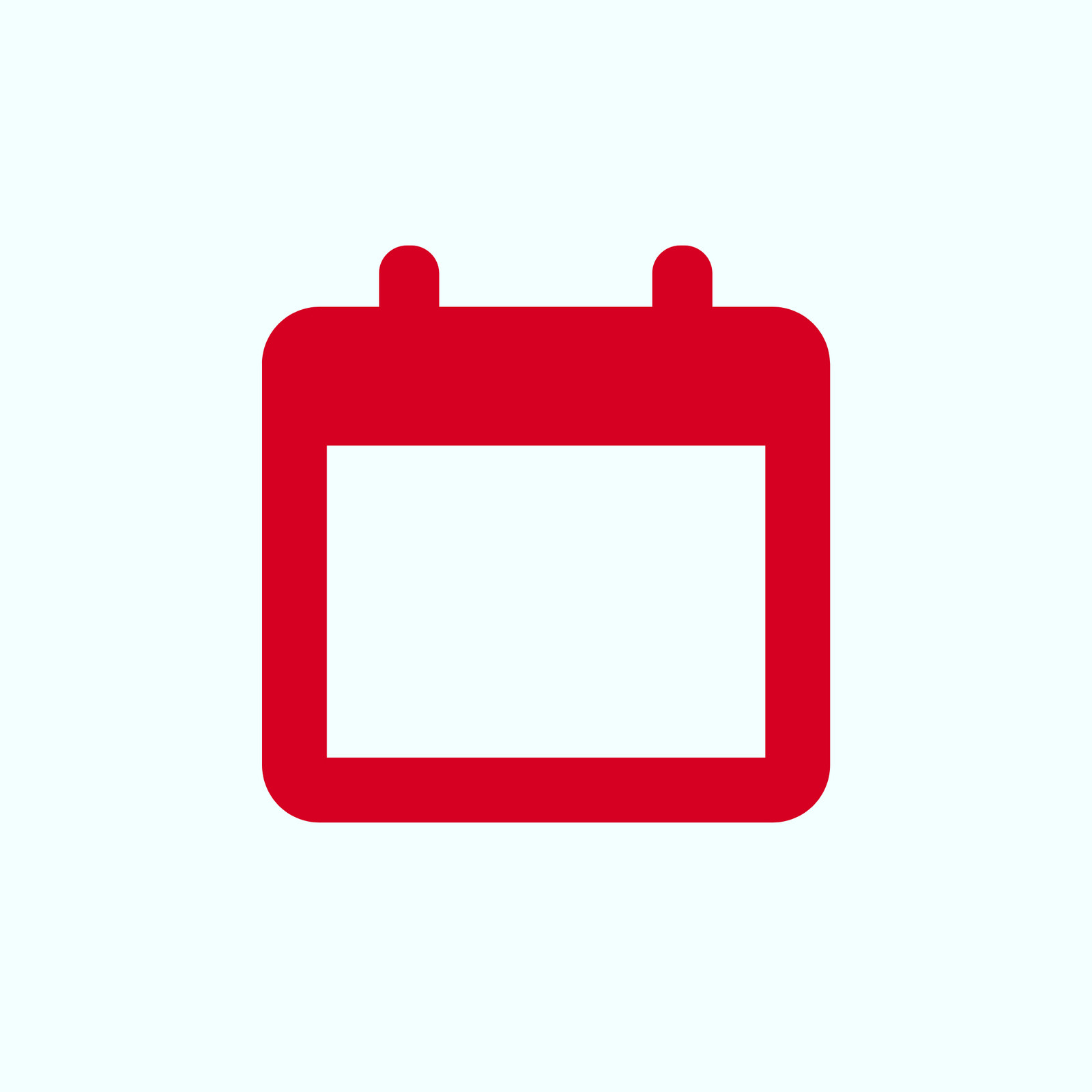 hochzwei_sbv_teaser_01.jpg Roter Kalender auf weißem Hintergrund