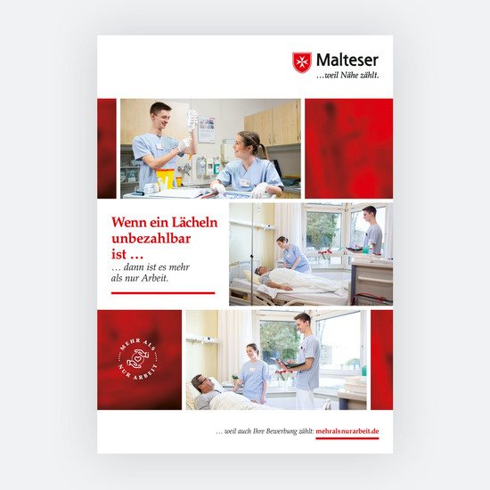 Rundumversorgung Frontseite des Malteser Magazins