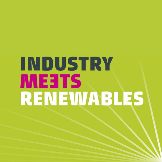 Zukunft im Doppelpack Grüne Kachel mit pinker Schrift