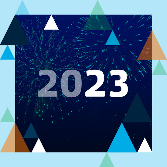 3, 2, 1… 23! Neujahrskachel