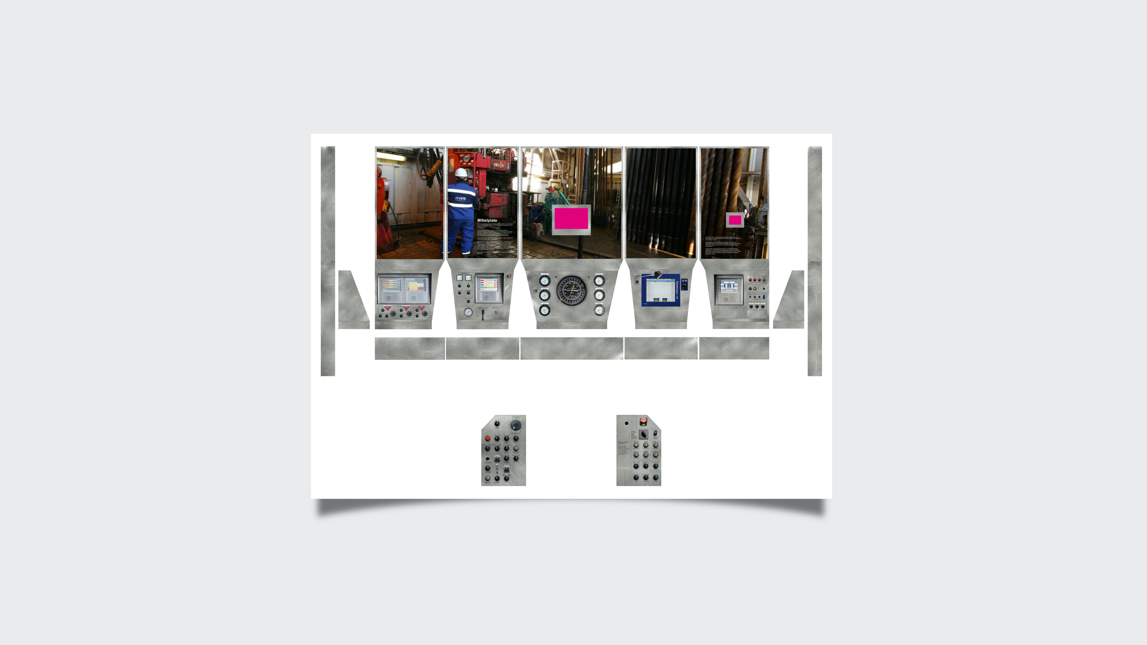 hochzwei_blah_slider_01.jpg Beklebungsfolien für die Steuerungswarte im Look einer Ölplattform