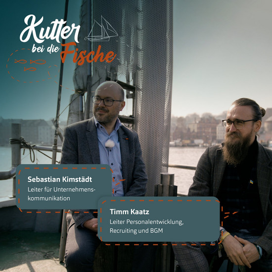 Unser Videopodcast Folge #13 Kutter bei die Fische Interview mit zwei Gästen